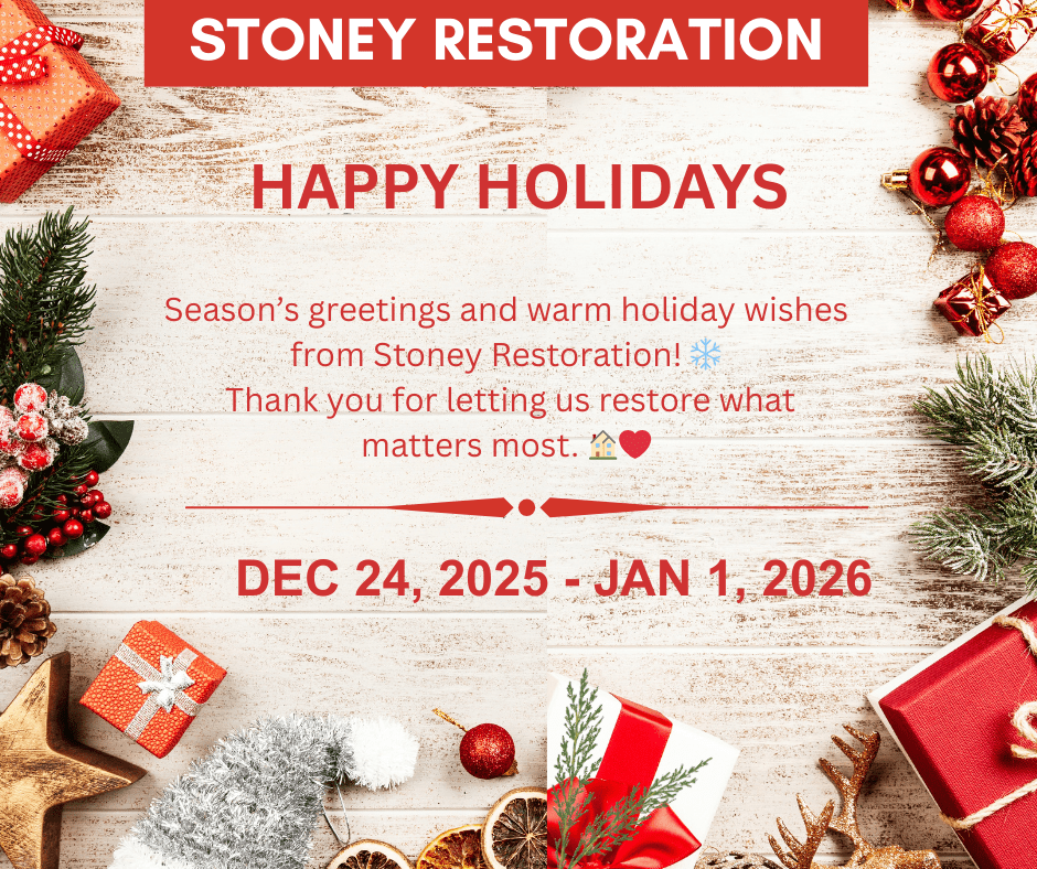 Happy Holidays from Stoney Restoration&nbsp;🎄